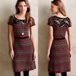 Anthro Sparrow Fair Isle Sweater Dress
